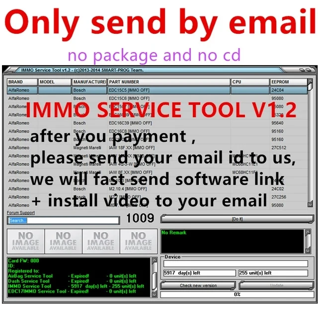 Latest 2024 IMMO SERVICE TOOL V1.2 car repair software immo off Virgin eepromIMMO KEY PIN CODE CALCULATOR BSI VDO DASHBOARD 2017
Latest 2024 IMMO SERVICE TOOL V1.2 car repair software immo off Virgin eepromIMMO KEY PIN CODE CALCULATOR BSI VDO DASHBOARD 2017
