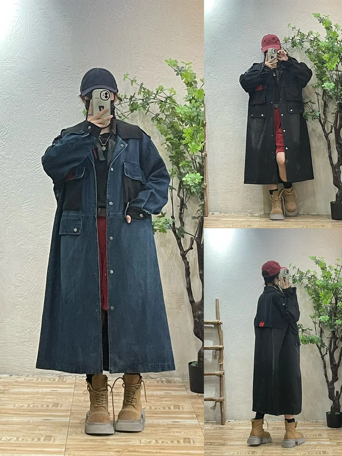 Джинсовое женское джинсовое пальто в стиле ретро, свободное пальто средней длины в Корейском стиле, осеннее новое поступление, хлопковый материал
Джинсовое женское джинсовое пальто в стиле ретро, свободное пальто средней длины в Корейском стиле, осеннее новое поступление, хлопковый материал