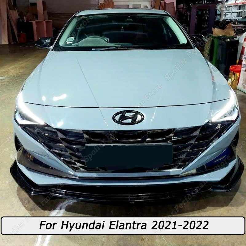 3Pcs Car Front Bumper Lip Spoiler Body kit Splitter Diffuser Cover Trim Original Black/Carbon Look For Hyundai Elantra 2021-2022
3Pcs Car Front Bumper Lip Spoiler Body kit Splitter Diffuser Cover Trim Original Black/Carbon Look For Hyundai Elantra 2021-2022