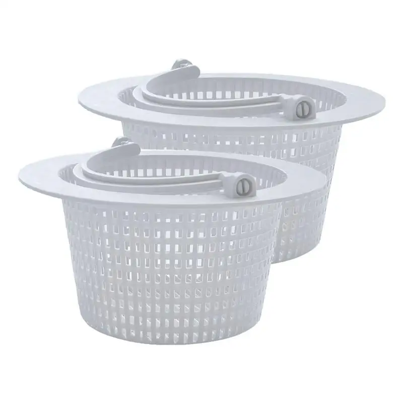 2pcs Pool Skimmer Basket Multifunctional Ground Pool Skimmer Basket Portable Swimming Pool Cleaning Filter Tool With Handle
2pcs Pool Skimmer Basket Multifunctional Ground Pool Skimmer Basket Portable Swimming Pool Cleaning Filter Tool With Handle