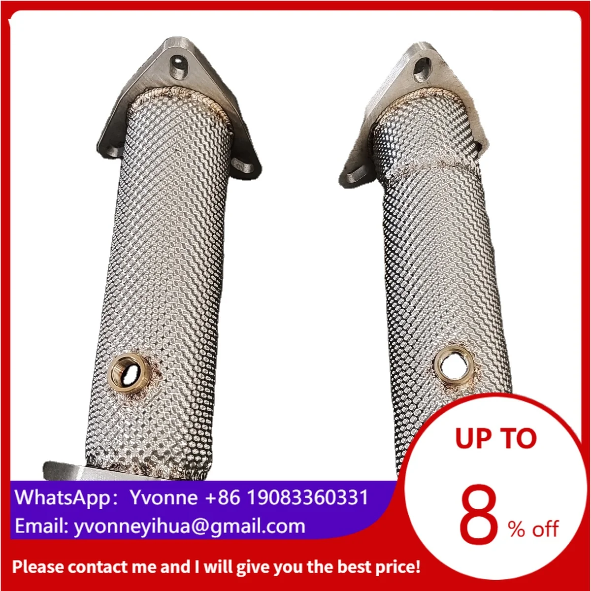 JTLD 304SS High Flow Design Upgrade Exhaust Downpipe for Chevrolet Corvette C8 Z06 and C8 Performance Exhaust Test Pipes
JTLD 304SS High Flow Design Upgrade Exhaust Downpipe for Chevrolet Corvette C8 Z06 and C8 Performance Exhaust Test Pipes