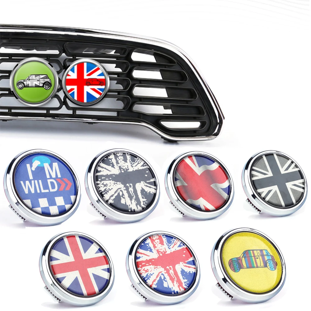Car 3D Metal Front Grill Emblem Badge Sticker Front Grille Bumper Car Sticker For Mini Cooper Countryman Clubman All Version New
Car 3D Metal Front Grill Emblem Badge Sticker Front Grille Bumper Car Sticker For Mini Cooper Countryman Clubman All Version New