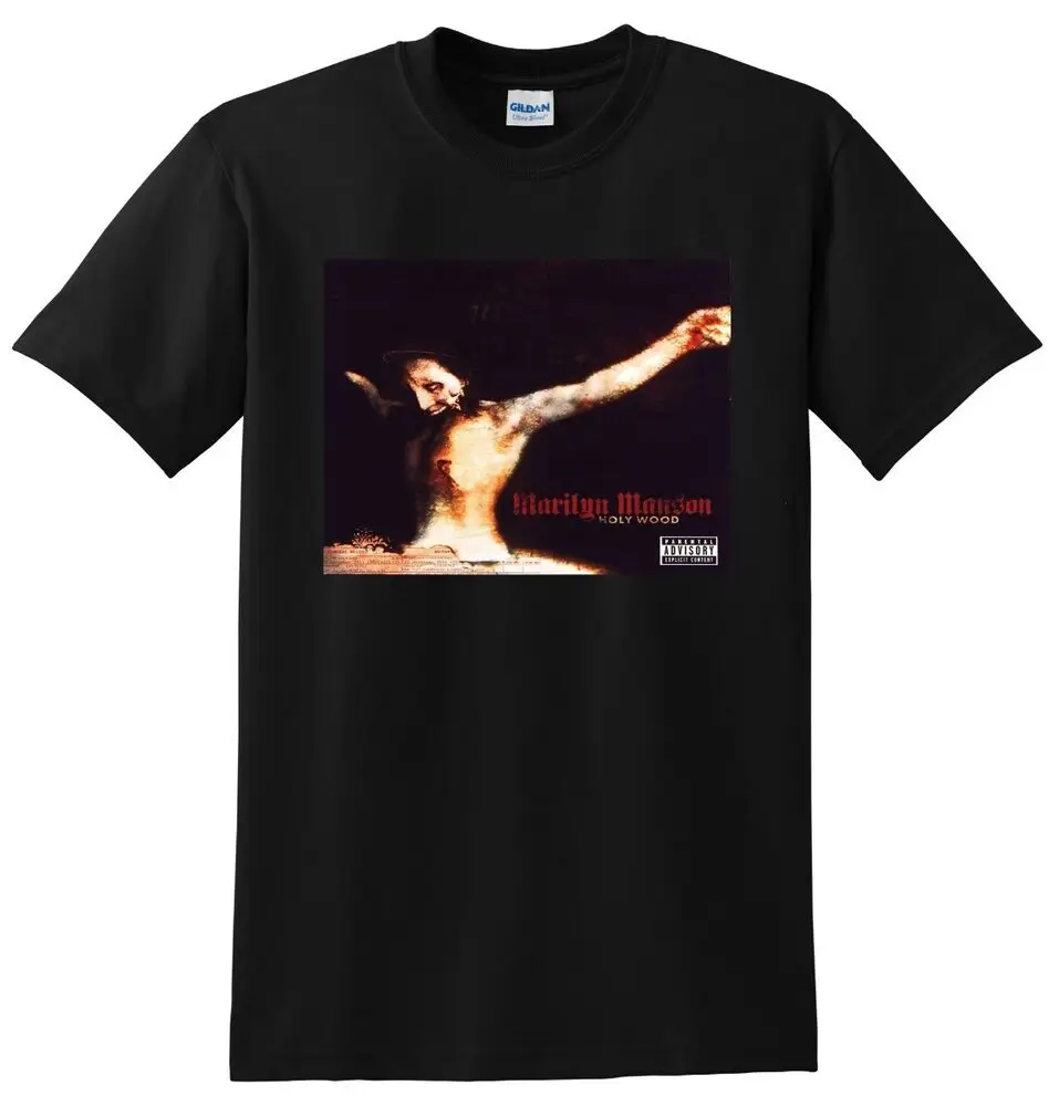 MARILYN MANSON T SHIRT Holy Wood Vinyl Cd Cover Or Anime Graphic T-shirts For Men Clothing Women Short Sleeve Tees
MARILYN MANSON T SHIRT Holy Wood Vinyl Cd Cover Or Anime Graphic T-shirts For Men Clothing Women Short Sleeve Tees