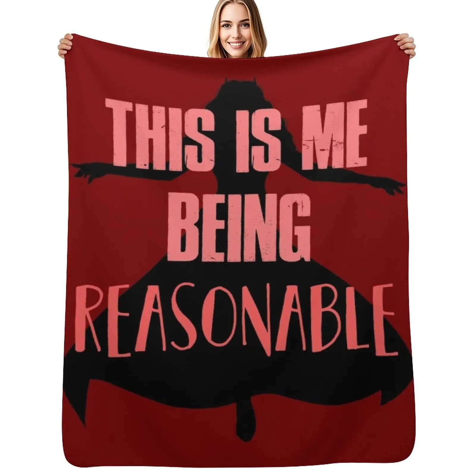 This is me being reasonable Throw Blanket All Weather Soft Throw Blanket for Sofa
This is me being reasonable Throw Blanket All Weather Soft Throw Blanket for Sofa