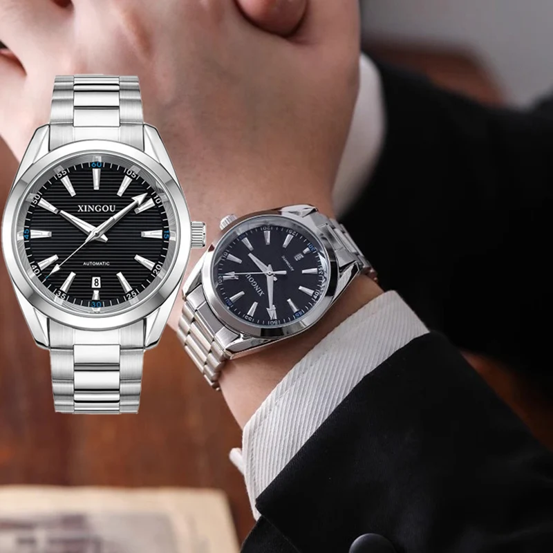 Luxury Men Brand Watch Automatic Mechanical Movement Wrist Watches Business Luxury Waterproof Luminous Men's Watches
Luxury Men Brand Watch Automatic Mechanical Movement Wrist Watches Business Luxury Waterproof Luminous Men's Watches