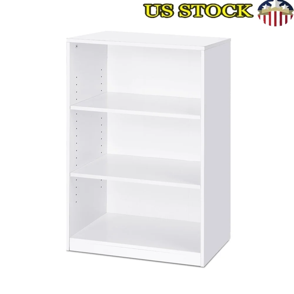 Adjustable 3-Tier Wood Bookcase Simple Design Open Storage Home Bedroom Easy Assembly Durable Composite Wood
Adjustable 3-Tier Wood Bookcase Simple Design Open Storage Home Bedroom Easy Assembly Durable Composite Wood