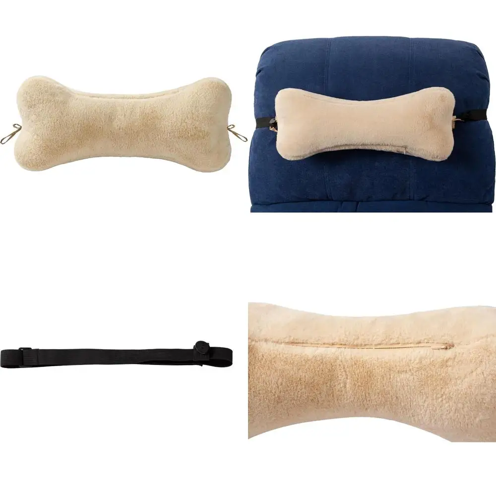 bone-shaped pillow for neck support - ideal for sleep, travel, and reclining comfort
bone-shaped pillow for neck support - ideal for sleep, travel, and reclining comfort