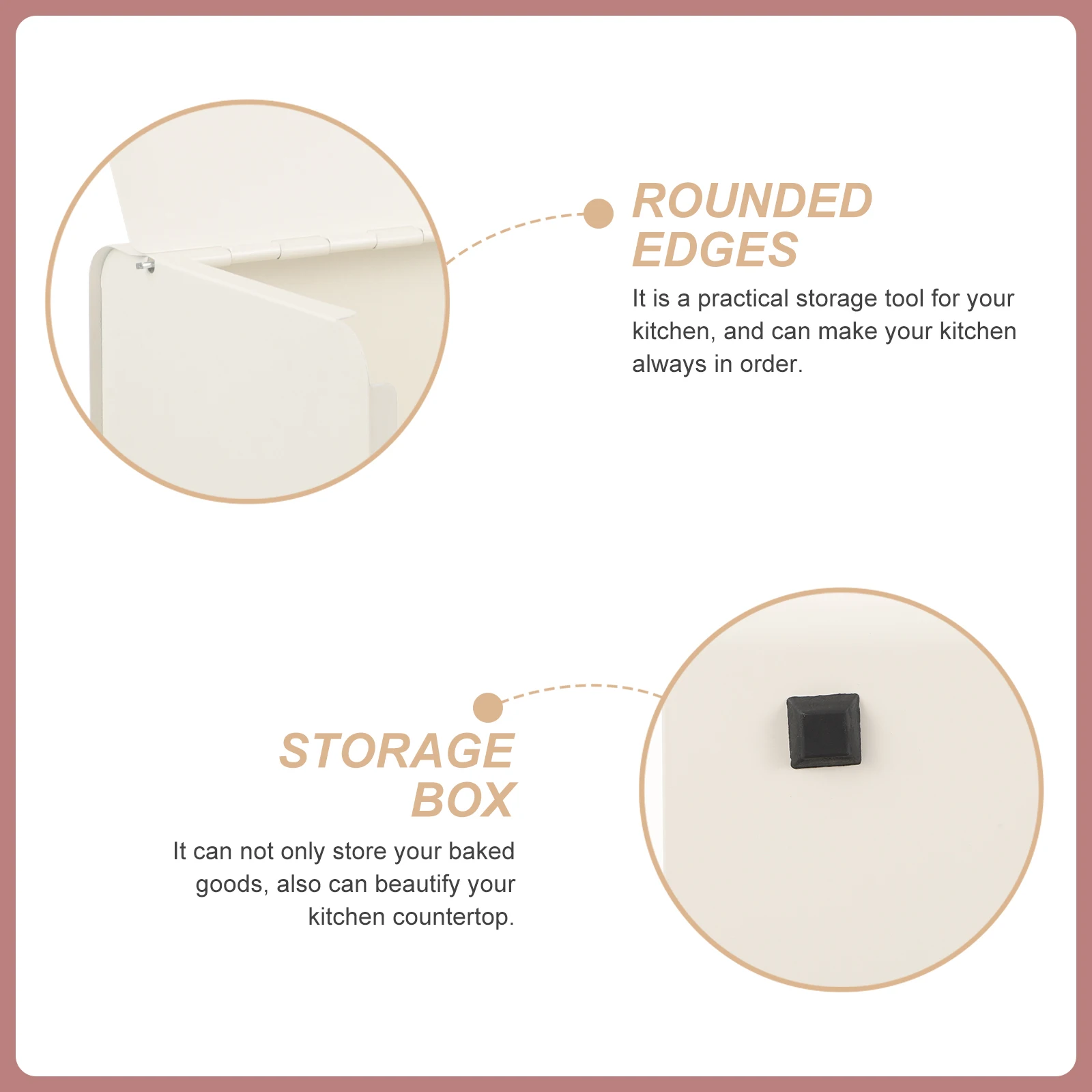 Kitchen Storage Box Metal Holder Loaf Container Household Box Desktop Food Organizer Multi-Function Bin Bread for Baked
Kitchen Storage Box Metal Holder Loaf Container Household Box Desktop Food Organizer Multi-Function Bin Bread for Baked