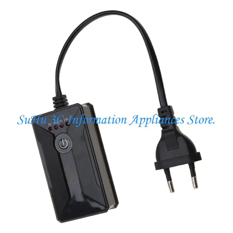 Daily Cycle Timer Socket 3H 6H 12H 24H Setting Plastic Metal Construction
Daily Cycle Timer Socket 3H 6H 12H 24H Setting Plastic Metal Construction