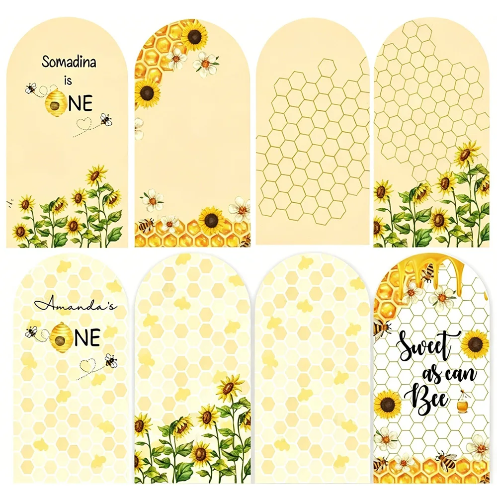 LS Custom 2-Sided Bee Baby Show Arch Backdrop Sweet Honey Honeycomb Background Newborn Boy Girl 1st Birthday Photo Studio
LS Custom 2-Sided Bee Baby Show Arch Backdrop Sweet Honey Honeycomb Background Newborn Boy Girl 1st Birthday Photo Studio