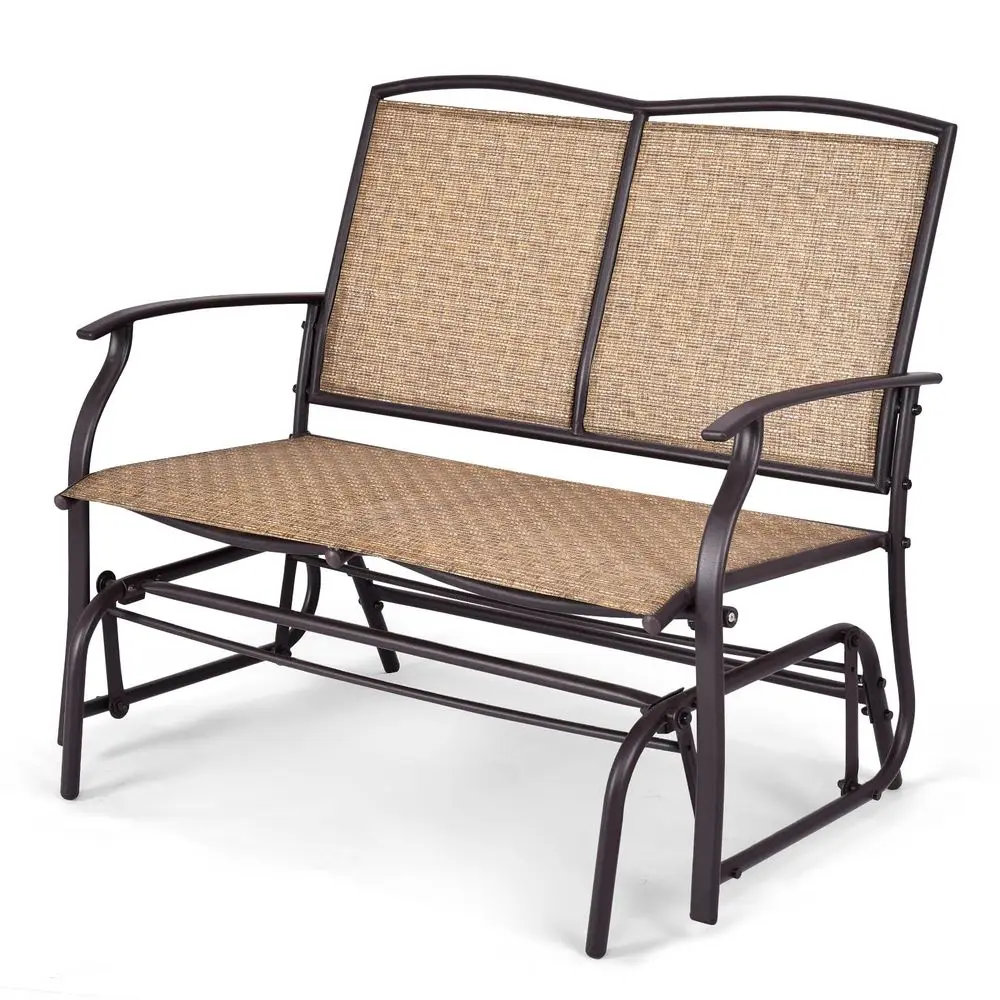 2Person Patio Glider Bench, Outdoor Rocker Glider Loveseat Chair W HeavyDuty Steel Frame, Breathable Seat Fabric, Rocking Loung
2Person Patio Glider Bench, Outdoor Rocker Glider Loveseat Chair W HeavyDuty Steel Frame, Breathable Seat Fabric, Rocking Loung
