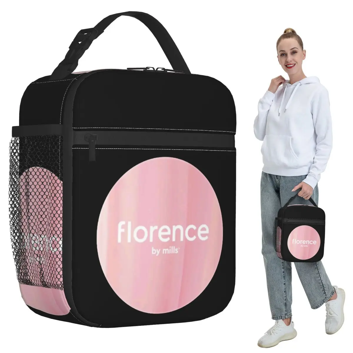 Термосумка для обедов Florence By Mills для женщин, офисная термосумка-холодильник, портативный контейнер для еды
Термосумка для обедов Florence By Mills для женщин, офисная термосумка-холодильник, портативный контейнер для еды