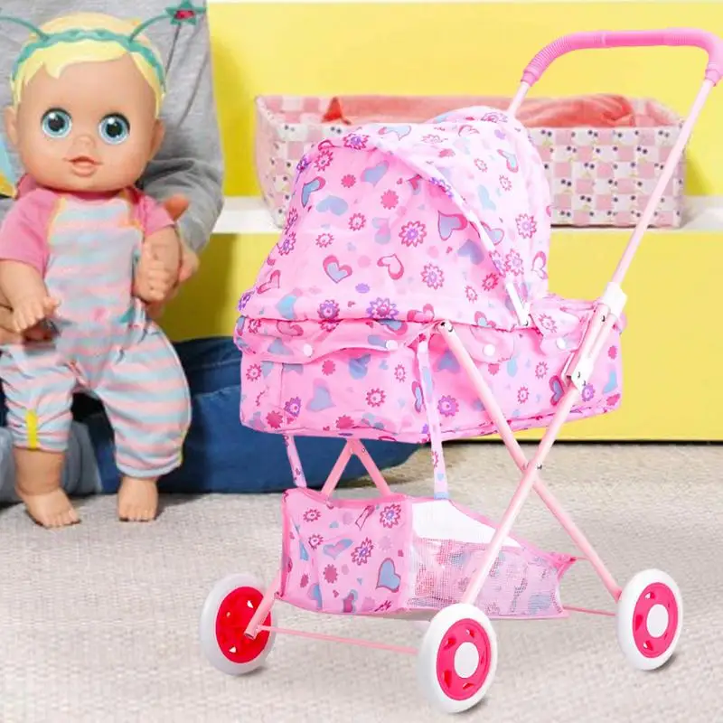 Baby Stroller Dolls Play Stroller Toy Realistic Stroller Party Game Nursery Furniture Toys For Christmas Birthday Gifts
Baby Stroller Dolls Play Stroller Toy Realistic Stroller Party Game Nursery Furniture Toys For Christmas Birthday Gifts