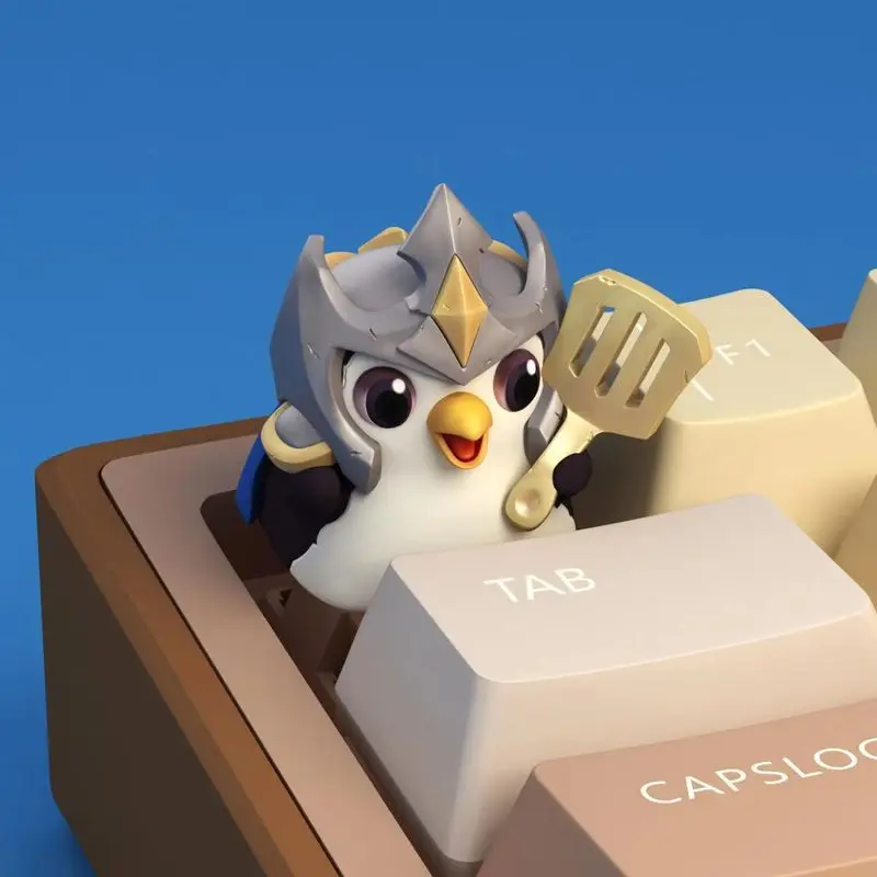 Teamfight Tactics Keycap League of Legends Keycap Resin Keycap Mechanical Keyboard Custom 3D Keycap Customized Cute Penguin
Teamfight Tactics Keycap League of Legends Keycap Resin Keycap Mechanical Keyboard Custom 3D Keycap Customized Cute Penguin