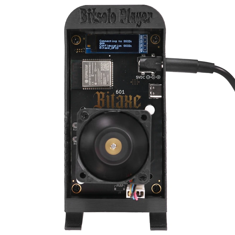 Bitaxe Gamma 601 Solo Miner с кронштейном 1,2TH/S BM1370 Asic Chip 18 Вт от Antminer S21 Pro Bitcoin BTC Miner BR Plug
Bitaxe Gamma 601 Solo Miner с кронштейном 1,2TH/S BM1370 Asic Chip 18 Вт от Antminer S21 Pro Bitcoin BTC Miner BR Plug
