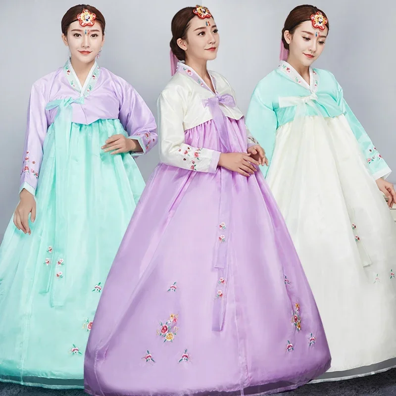 New Year Korean Traditional Korean Hanbok Female Palace Korean Hanbok Dress Ethnic Minority Dance Stage Costume
New Year Korean Traditional Korean Hanbok Female Palace Korean Hanbok Dress Ethnic Minority Dance Stage Costume