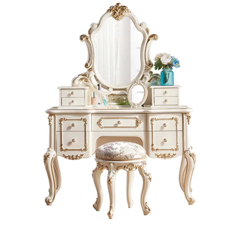 dresser French birch dressing cabinet bedroom small apartment luxury princess dressing table white dressing table furniture
dresser French birch dressing cabinet bedroom small apartment luxury princess dressing table white dressing table furniture