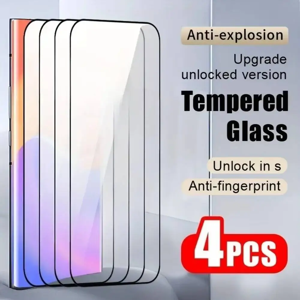 4Pcs HD Full Screen Protector For Samsung Galaxy S25 Edge S22 Ultra S21 S20 Plus S24 S23 FE 9H Hardness Tempered Glass
4Pcs HD Full Screen Protector For Samsung Galaxy S25 Edge S22 Ultra S21 S20 Plus S24 S23 FE 9H Hardness Tempered Glass