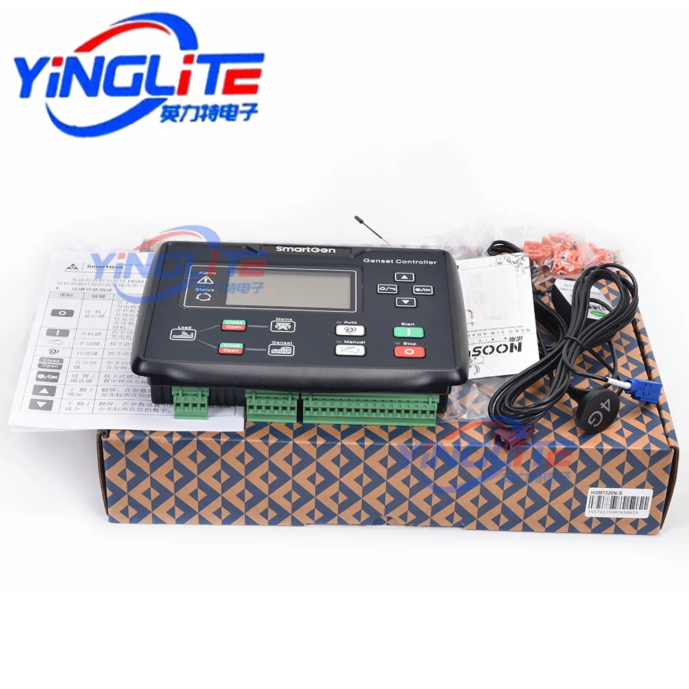 Original HGM7220N AMF Automatic Start Diesel Generator Controller Panel with GPS SMS Remote Cloud Monitoring Module HGM7220N-G
Original HGM7220N AMF Automatic Start Diesel Generator Controller Panel with GPS SMS Remote Cloud Monitoring Module HGM7220N-G
