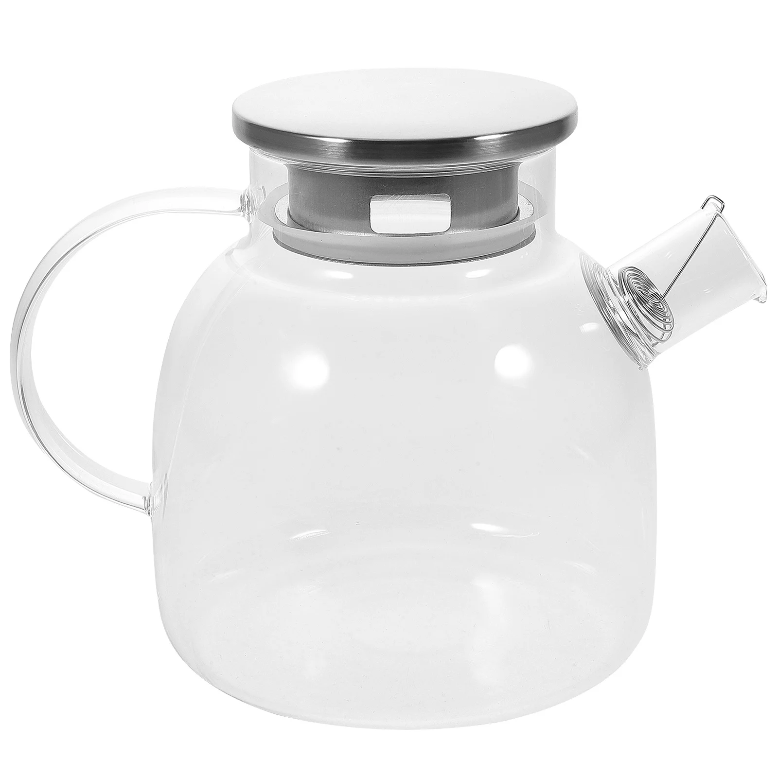 Large Capacity Transparent Glass Teapot Small Portable Handcrafted Clear Tea Pot Ideal for Flower Fruit Tea Household Use
Large Capacity Transparent Glass Teapot Small Portable Handcrafted Clear Tea Pot Ideal for Flower Fruit Tea Household Use