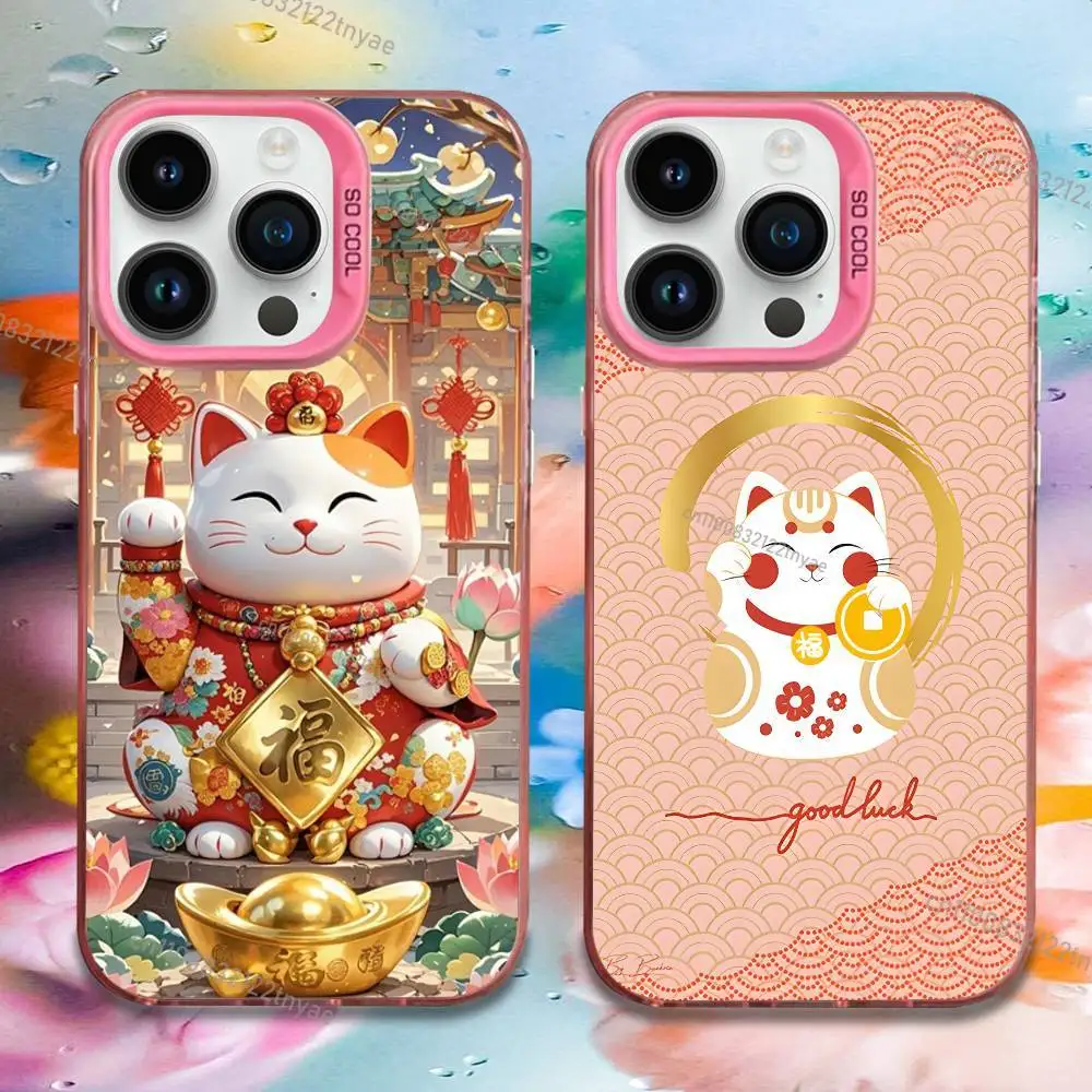 NEW Cute Lucky Maneki Neko Cat Phone Case For iPhone 17,16,15,14,13,12,11,Mini,Pro,E,MAX Pink Candy Matte Shockproof Cover TPU
NEW Cute Lucky Maneki Neko Cat Phone Case For iPhone 17,16,15,14,13,12,11,Mini,Pro,E,MAX Pink Candy Matte Shockproof Cover TPU