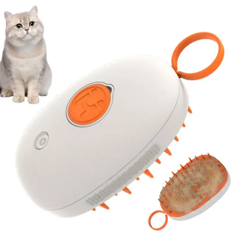 Grooming Brush For Cats Portable Grooming Pet Massage Comb Cat Hair Brush With Misting Steam For Dog Shedding Removing Loose
Grooming Brush For Cats Portable Grooming Pet Massage Comb Cat Hair Brush With Misting Steam For Dog Shedding Removing Loose