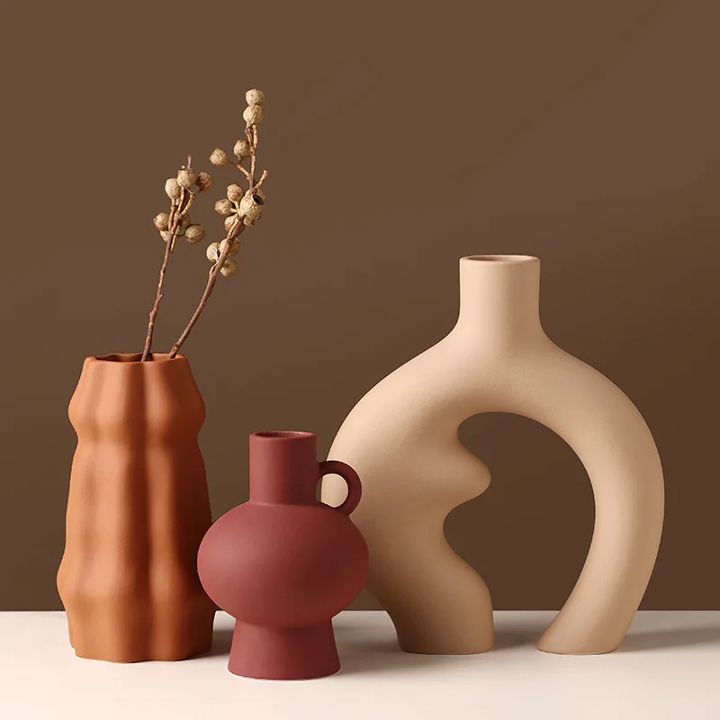 TV cabinet vase home decoration ornament living room entrance flower arrangement decoration ceramic Morandi flower vase
TV cabinet vase home decoration ornament living room entrance flower arrangement decoration ceramic Morandi flower vase