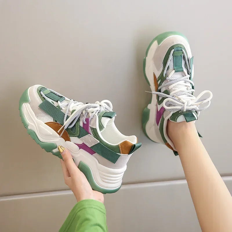 2023 New Women White Chunky Sneakers Shoes Couple Platform Running Sneakers Ladies Black Casual Shoes Platform Shoes
2023 New Women White Chunky Sneakers Shoes Couple Platform Running Sneakers Ladies Black Casual Shoes Platform Shoes