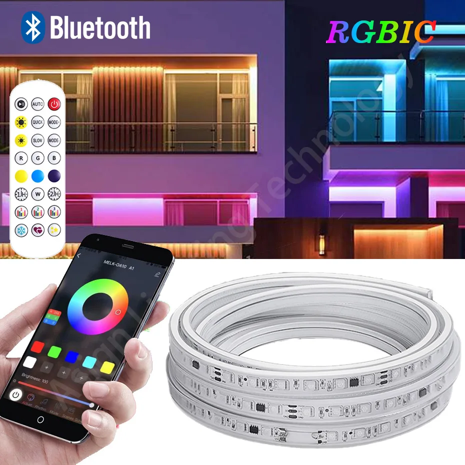 110 В 220 В RGBIC светодиодная лента Smart Bluetooth Control 5050 Водонепроницаемая IP67 Dream Color Rainbow Chasing Effect Гибкая лента
110 В 220 В RGBIC светодиодная лента Smart Bluetooth Control 5050 Водонепроницаемая IP67 Dream Color Rainbow Chasing Effect Гибкая лента