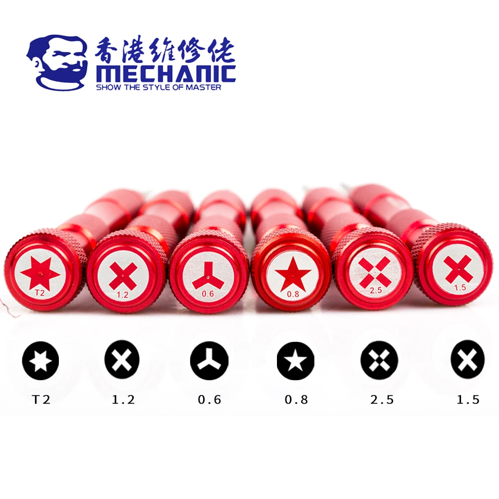 MECHANIC MAX8 High-precision Screwdriver Aluminum Alloy 3D Screwdriver for Mobile Phone Repair and Disassembly Screwdriver Tool
MECHANIC MAX8 High-precision Screwdriver Aluminum Alloy 3D Screwdriver for Mobile Phone Repair and Disassembly Screwdriver Tool