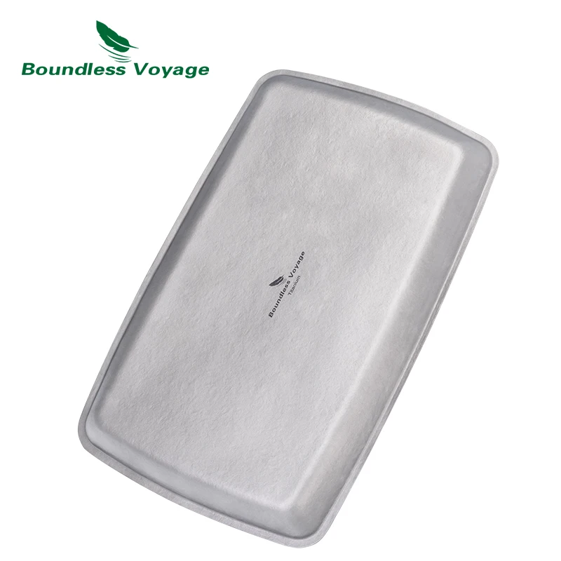 Boundless Voyage Titanium Square Plate Camping Cooking Fish Pan Serving Tray Platter Heatable Outdoor Tableware Cookware
Boundless Voyage Titanium Square Plate Camping Cooking Fish Pan Serving Tray Platter Heatable Outdoor Tableware Cookware