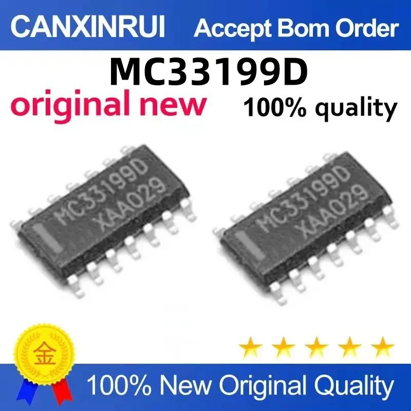 MC33199 MC33199D MC33199DR2G SOP8 New Original Genuine Quality Assurance
MC33199 MC33199D MC33199DR2G SOP8 New Original Genuine Quality Assurance
