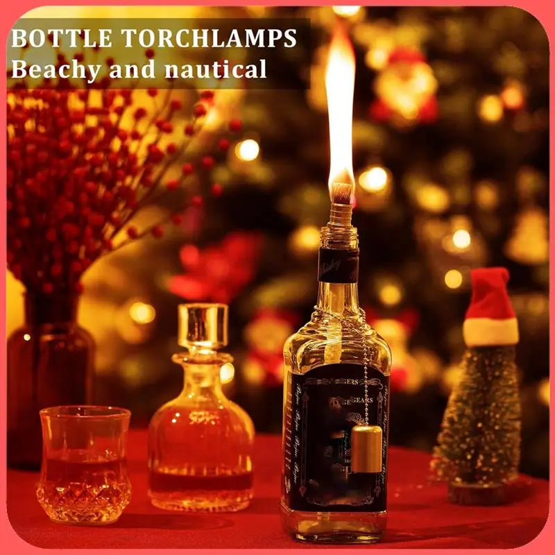 AA89-16PCS Wine Bottle Torch Kit Include Brass Torch Wick Holder With Washer, Torch Wicks And Lamp Cover
AA89-16PCS Wine Bottle Torch Kit Include Brass Torch Wick Holder With Washer, Torch Wicks And Lamp Cover