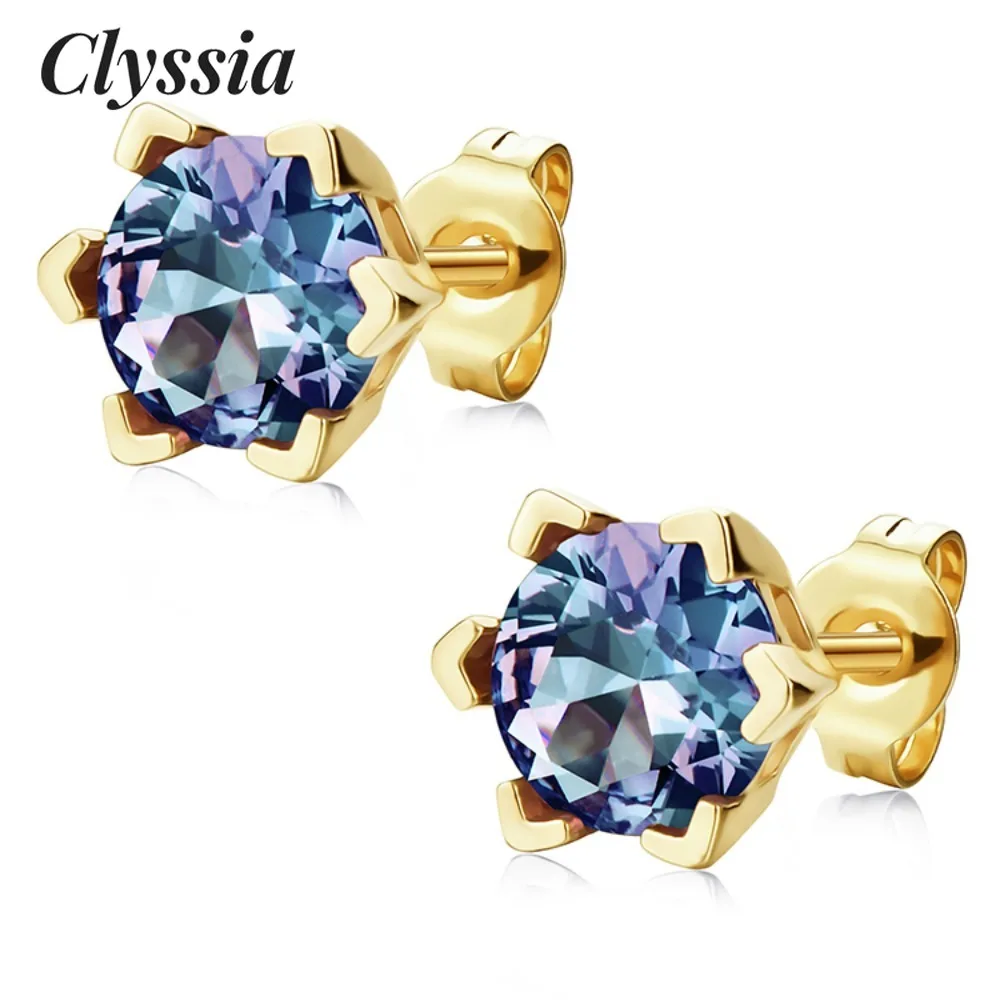 Серьги CLYSSIA с александритом, стерлинговое серебро 925 пробы, июнь, камень рождения, гипоаллергенные серьги с имитацией александрита для женщин
Серьги CLYSSIA с александритом, стерлинговое серебро 925 пробы, июнь, камень рождения, гипоаллергенные серьги с имитацией александрита для женщин