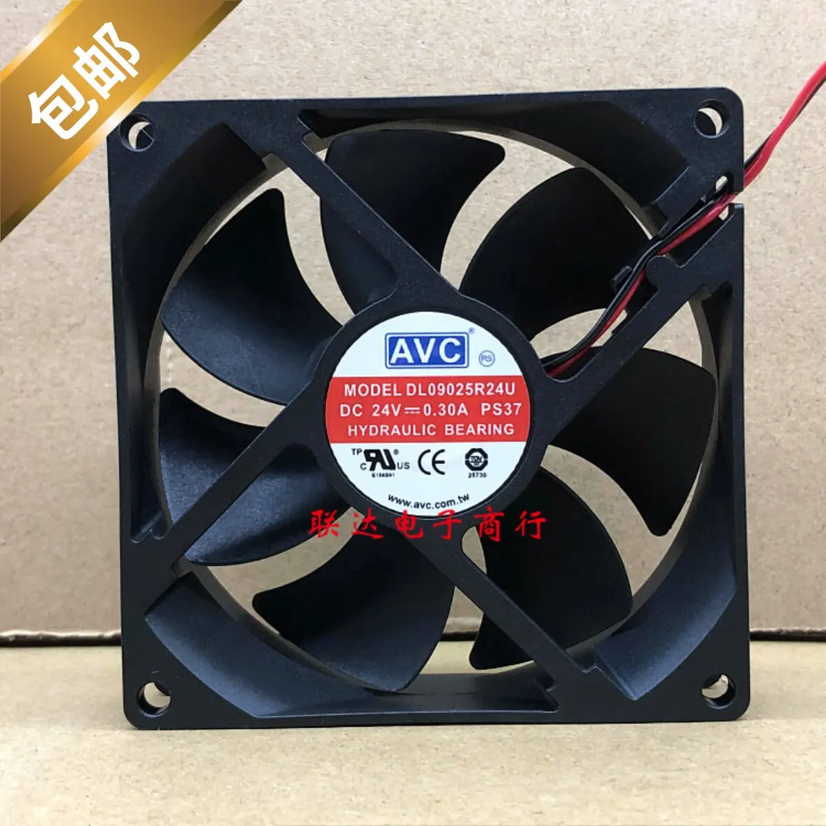 New AVC 9025 DL09025R24U DC24V 0.30A 9cm 90x25mm Cooling Fan for Electronic Devices
New AVC 9025 DL09025R24U DC24V 0.30A 9cm 90x25mm Cooling Fan for Electronic Devices