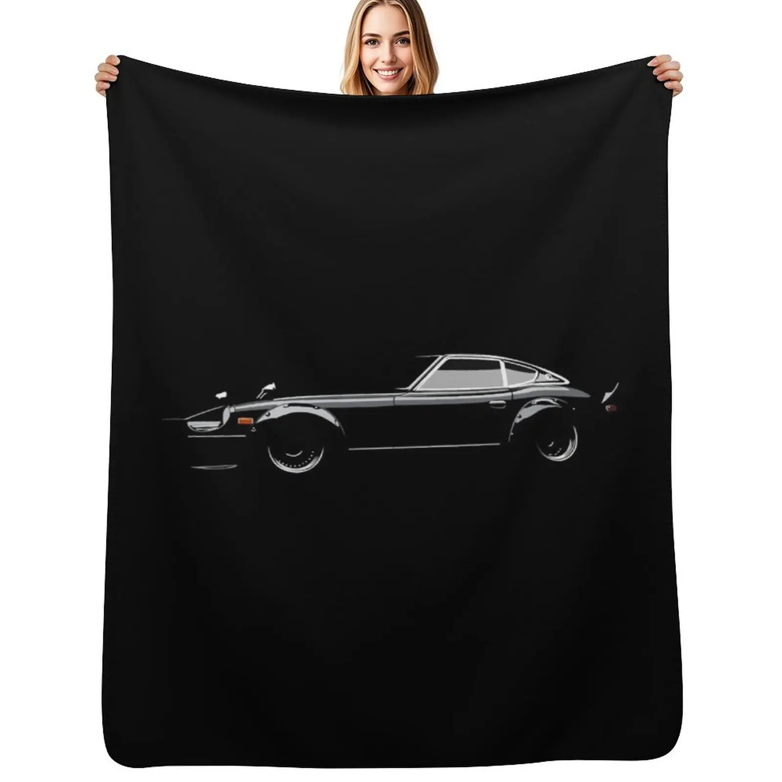 240z Throw Blanket Cozy Napping Blanket Gift for Mom Dad
240z Throw Blanket Cozy Napping Blanket Gift for Mom Dad