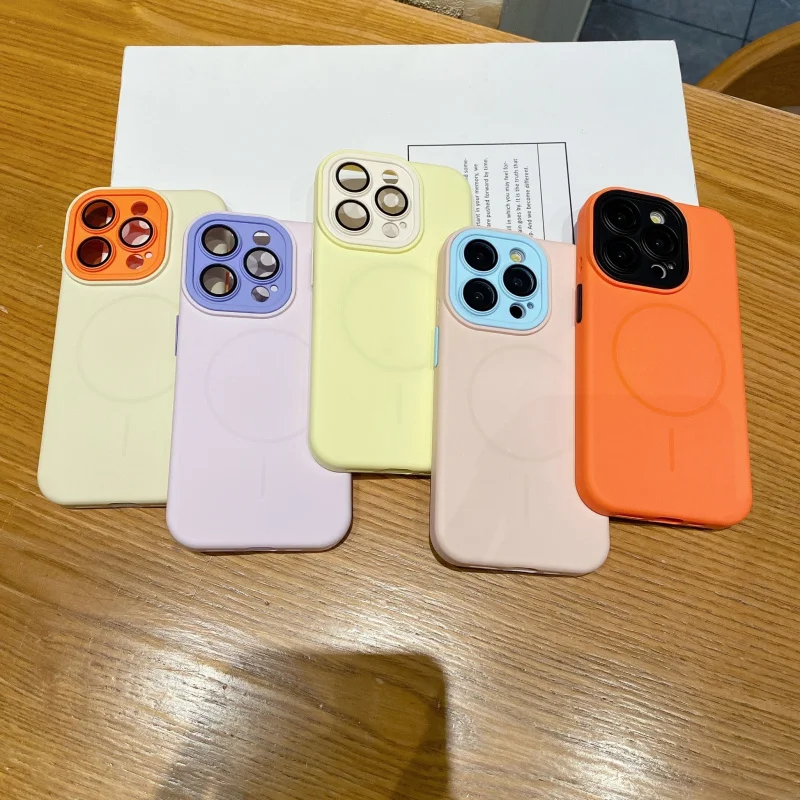 The contrasting color magnetic case is suitable foriphone11Trendy phone cases are hot sellers12promaxMobile Phone Protective Cas
The contrasting color magnetic case is suitable foriphone11Trendy phone cases are hot sellers12promaxMobile Phone Protective Cas