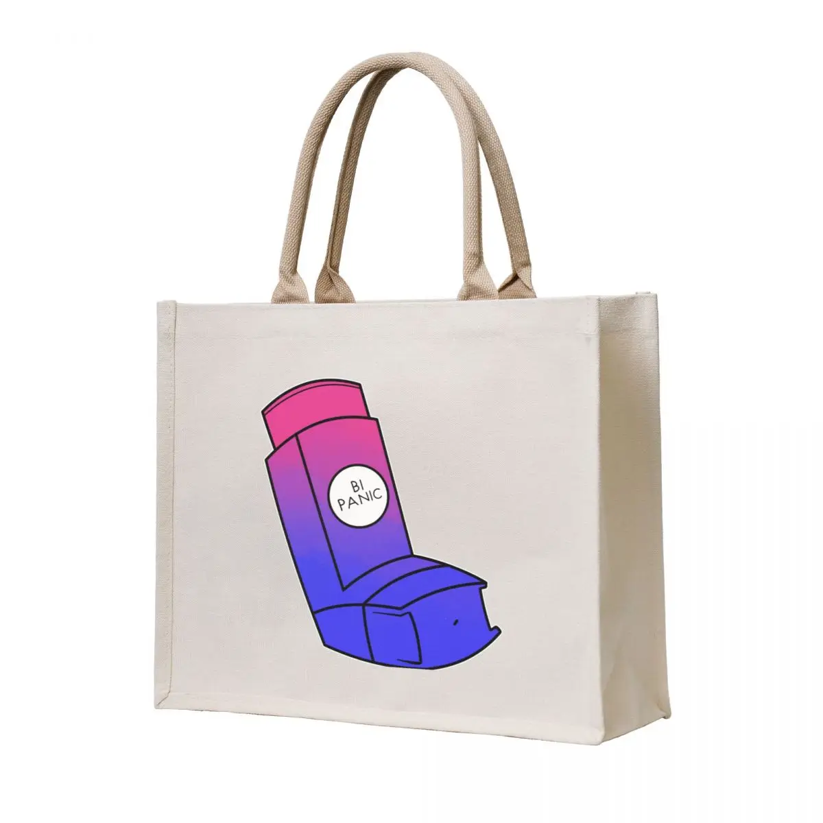 Bi Panic! - The queer inhalers series Tote Bag custom canvas bag Lady bags shopper bag woman canvas tote bags
Bi Panic! - The queer inhalers series Tote Bag custom canvas bag Lady bags shopper bag woman canvas tote bags
