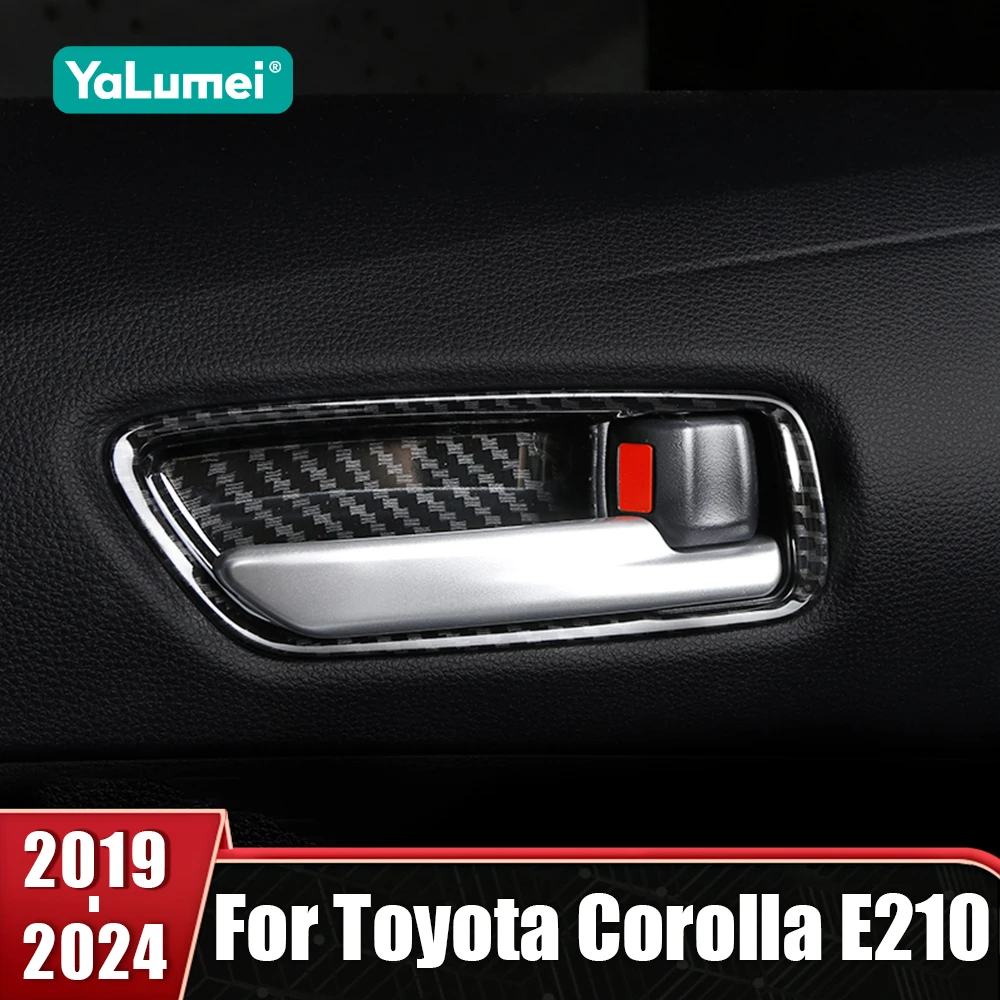 For Toyota Corolla E210 2019 2020 2021 2022 2023 2024 Hybrid Carbon Car Inner Door Handle Bowl Covers Trims Sticker Accessories
For Toyota Corolla E210 2019 2020 2021 2022 2023 2024 Hybrid Carbon Car Inner Door Handle Bowl Covers Trims Sticker Accessories