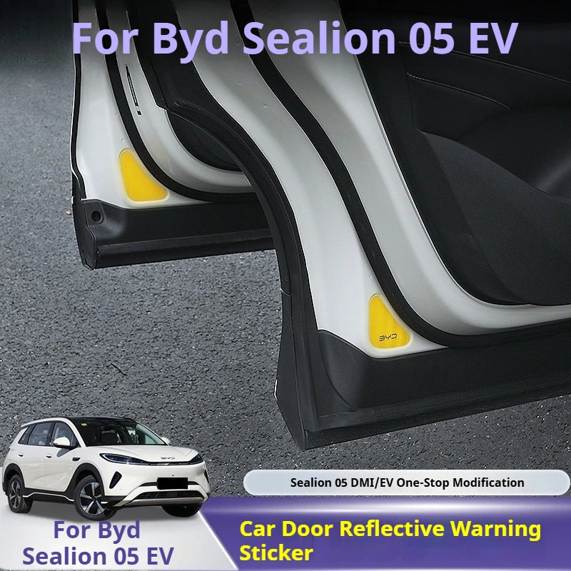 Светоотражающая наклейка на дверь автомобиля для BYD Sealion 05 EV, предупреждающая о заднем столкновении, для украшения переднего бампера, автомобильные аксессуары
Светоотражающая наклейка на дверь автомобиля для BYD Sealion 05 EV, предупреждающая о заднем столкновении, для украшения переднего бампера, автомобильные аксессуары