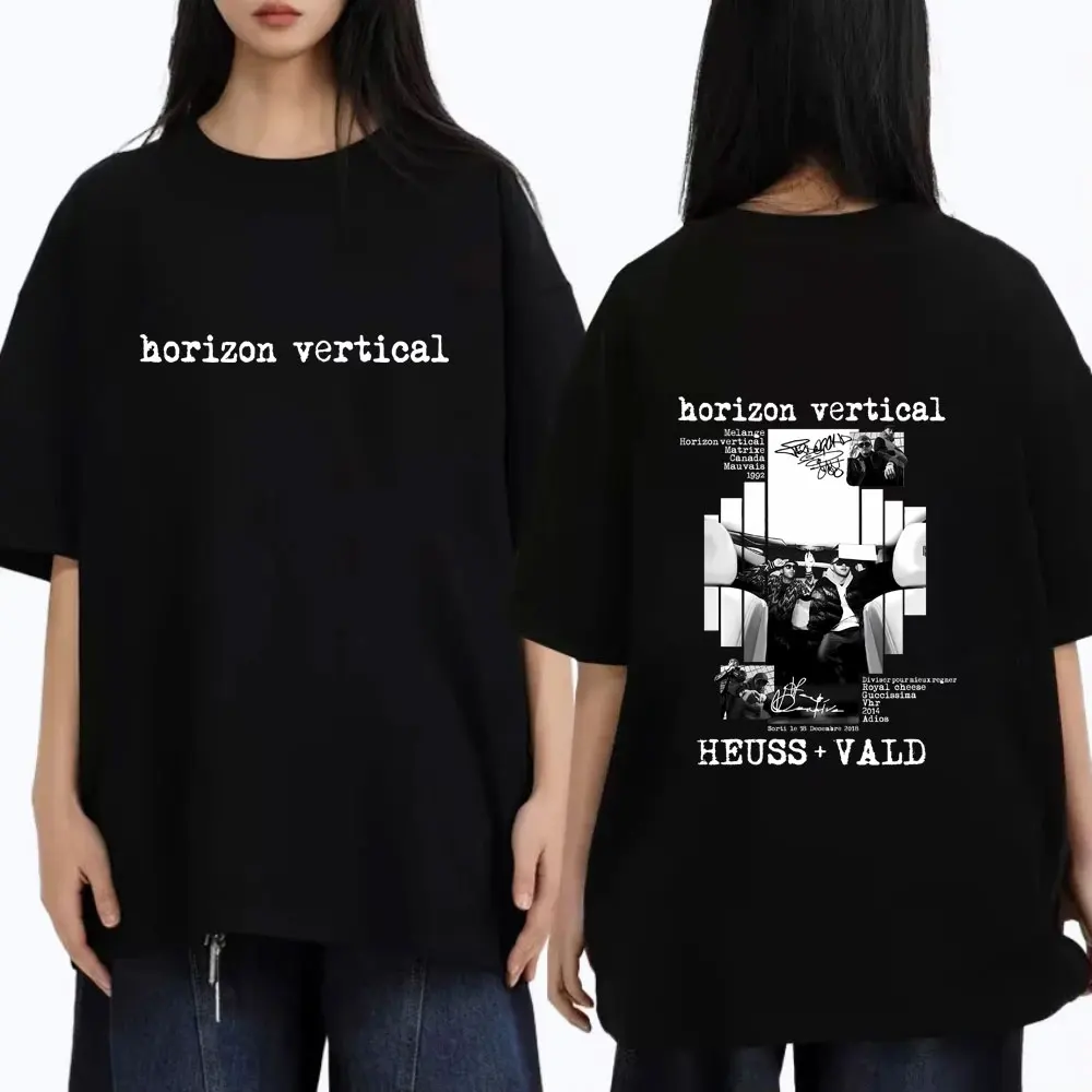 Rapper Heuss L'enfoiré Amd Vald Horizon Vertical Graphic T Shirts Men Women Hip Hop Pop Music Streetwear Men's Fashion T-shirt
Rapper Heuss L'enfoiré Amd Vald Horizon Vertical Graphic T Shirts Men Women Hip Hop Pop Music Streetwear Men's Fashion T-shirt