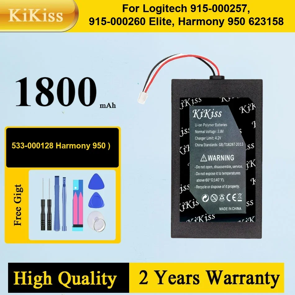 533-000128 Harmony 950) Li-ion Battery for Logitech 915-000257, 915-000260, Elite, Harmony 950 623158
533-000128 Harmony 950) Li-ion Battery for Logitech 915-000257, 915-000260, Elite, Harmony 950 623158