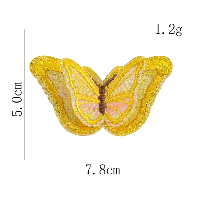 Cartoon Insects Butterfly Embroidery Cloth Sticker Cross-border Wholesale Clothing Accessories Broken DIY Patch Adhesive
Cartoon Insects Butterfly Embroidery Cloth Sticker Cross-border Wholesale Clothing Accessories Broken DIY Patch Adhesive