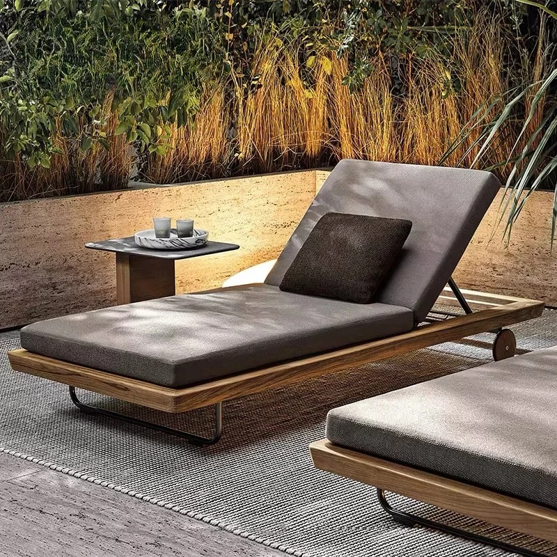 Outdoor Leisure Chaise Sun Lounger Beach Bed Garden Lounge Chairs Wood Outdoor Furniture Modern Lounge Swimming Pool Beach
Outdoor Leisure Chaise Sun Lounger Beach Bed Garden Lounge Chairs Wood Outdoor Furniture Modern Lounge Swimming Pool Beach
