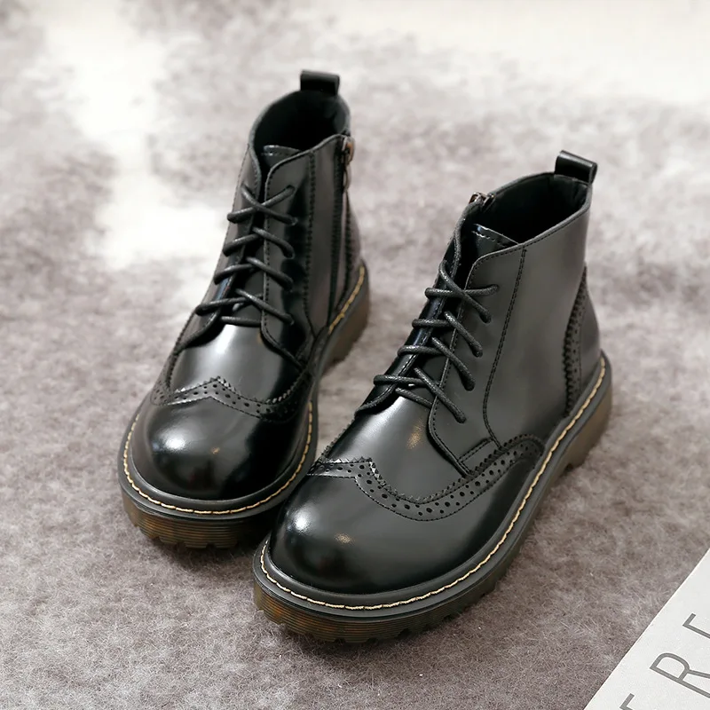 Trendy Brogue Shoes For Women Round Toe Zippered Platform Cowhide Oxfords Genuine Leather Lace-up Ankle Shoes
Trendy Brogue Shoes For Women Round Toe Zippered Platform Cowhide Oxfords Genuine Leather Lace-up Ankle Shoes