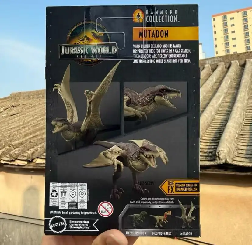 Mattel Jurassic World Hammond Collection Dilophosaurus Dinosaur Figure JKM90
Mattel Jurassic World Hammond Collection Dilophosaurus Dinosaur Figure JKM90