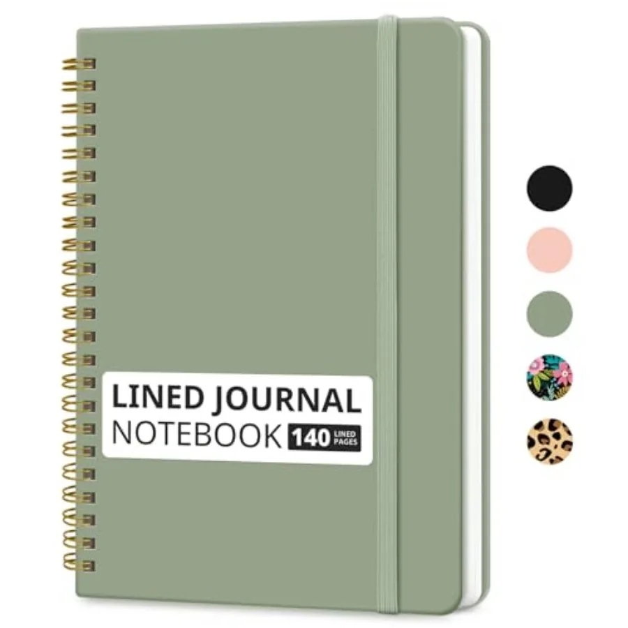 Lined Spiral Journal Notebook for Women and Men, 140 Pages, College Ruled Hardcover Notebook for Work and Note Taking, Journals
Lined Spiral Journal Notebook for Women and Men, 140 Pages, College Ruled Hardcover Notebook for Work and Note Taking, Journals