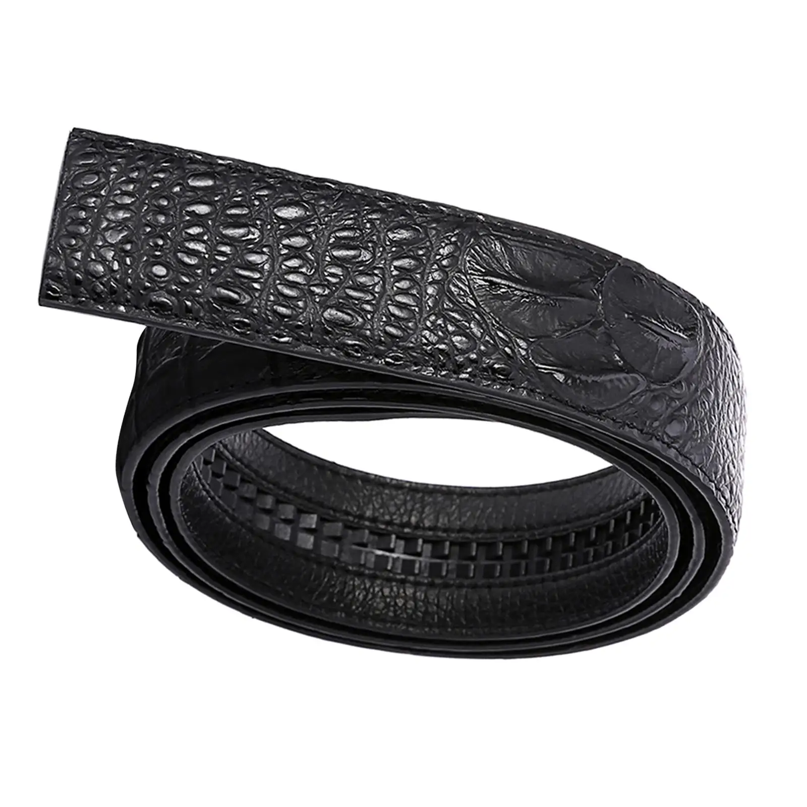 1pc Fashion Accessories Pure Leather Men's Slide Belt Ratchet Strap No Buckle
1pc Fashion Accessories Pure Leather Men's Slide Belt Ratchet Strap No Buckle