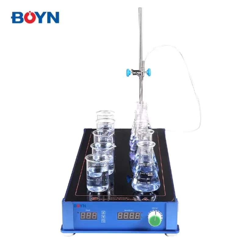BN-HMS-10H Digital Display Type Multi-point Heating Magnetic Stirrer Laboratory Hotplate Magnetic Stirrer
BN-HMS-10H Digital Display Type Multi-point Heating Magnetic Stirrer Laboratory Hotplate Magnetic Stirrer