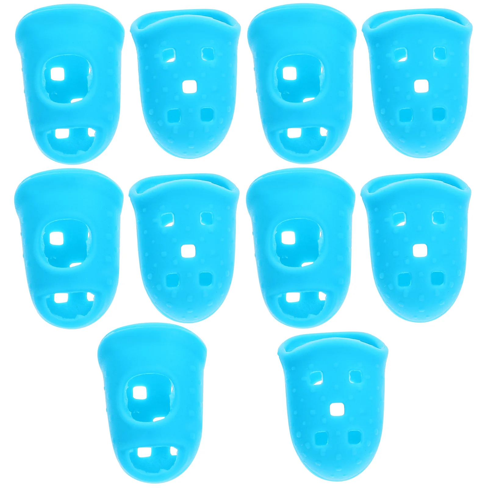 10 Pcs Finger Cots Guitar Protectors Guards for Silicone Rock and Roll Fingertip Child
10 Pcs Finger Cots Guitar Protectors Guards for Silicone Rock and Roll Fingertip Child